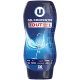 Gel liquide lave-vaisselle tout en 1 flacon 720ml