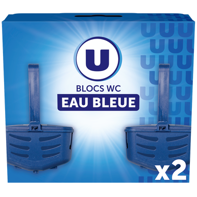 Blocs wc eau bleue  2x40g