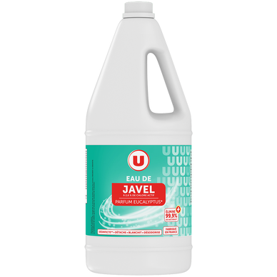 Eau de javel parfumée eucalyptus bidon 2l