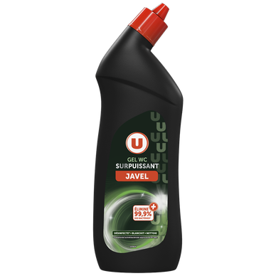Gel wc surpuissant javel 5 en 1  bouteille de 750ml