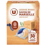 Lessive en doses - Savon de Marseille - 30 lavages - 390 g