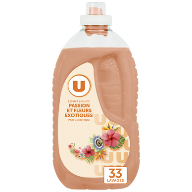 Lessive liquide - Passion et fleurs exotiques - 30 lavages - 1.5 l