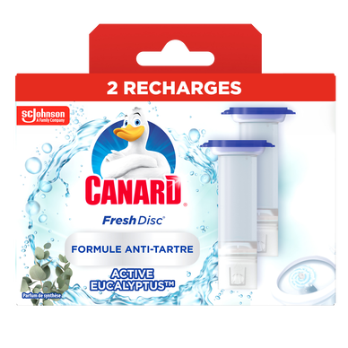 Recharge Fresh Disc CANARD Eucalyptus 2x6 disques