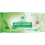 Lingettes multi-usages parfum thé vert x40