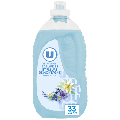 Lessive liquide - Edelweiss et fleurs de montagne - 30 lavages - 1.5 l