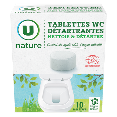 Tablettes wc détartrantes X10