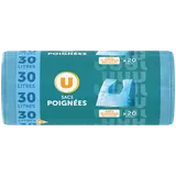 Sacs poubelle à poignées - 30L - x20