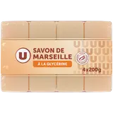 Savon de Marseille glycériné 4x200g