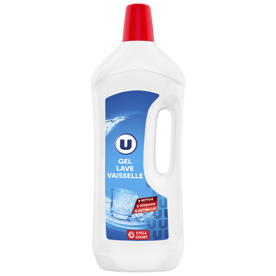 Gel lave-vaisselle flacon 1,5L