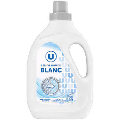 Lessive liquide - 30 lavages - 1.5 l