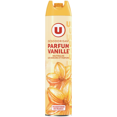 Désodorisant intérieur vanille aérosol de 300ml