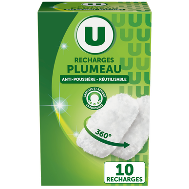 Recharge pour plumeau dépoussiérant 360°  x10