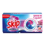 Lessive Capsules Touche de CAJOLINE Ultimate SKIP- 24 capsules
