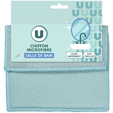 Chiffon en microfibre 3D pour salle de bain