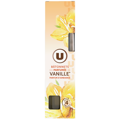 Bâtonnets parfumés vanille, 30 ml