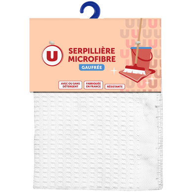 Serpillière gaufrée en microfibre