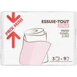 Essuie-tout 2 plis PRIX MINI x3 = 9 rouleaux