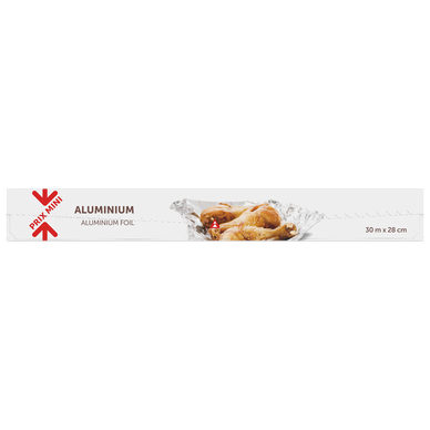 Papier aluminium PRIX MINI - 30m X 28cm