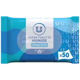 Papier toilette humide sensitive x50