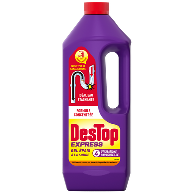 Destop déboucheur gel express 950ml