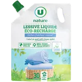 Lessive liquide - Fraicheur intense - 30 lavages - RECHARGE - 1.5 l