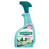 Nettoyant désinfectant fresh SANYTOL 4 actions protection, spray de 500ml
