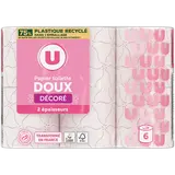 Papier toilette décoré 2 plis  6 rouleaux