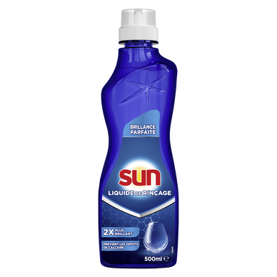 Liquide de rinçage lave-vaisselle brillance parfaite SUN 500ml