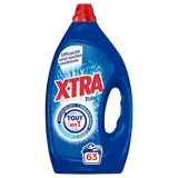 X-TRA - Lessive liquide - 4+1 - 63 lavages - 2.835 l