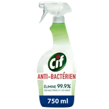Spray désinfectant antibactérien multi-usages sans javel CIF 750ml