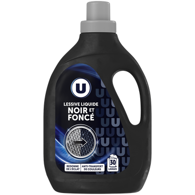 Lessive liquide - Soin noir - 30 lavages - 1.5 l