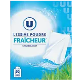 Lessive en poudre - Fraicheur - 50 lavages - 2.5 kg