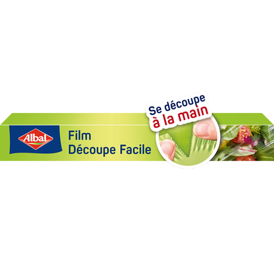 Film alimentaire découpe facile ALBAL, 20m