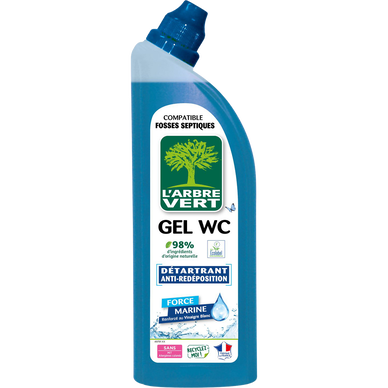 Gel wc force marine L'ARBRE VERT 750ml