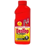 DESTOP Déboucheur Gel Turbo 5 min Javel - 2 doses - 500ml