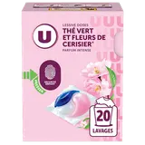 Lessive en doses - Thé vert et fleurs de cerisier - 20 lavages - 260 g