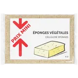 Eponges végétales PRIX MINI - x2
