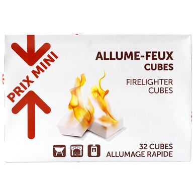 Allume feu cubes PRIX MINI x32