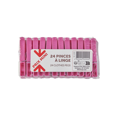 24 Pinces À Linge - PRIX MINI