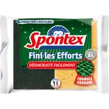 Éponges grattantes fini les efforts format XL SPONTEX, x2