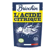 Acide citrique écocert, JACQUES BRIOCHIN, doypack, 450g