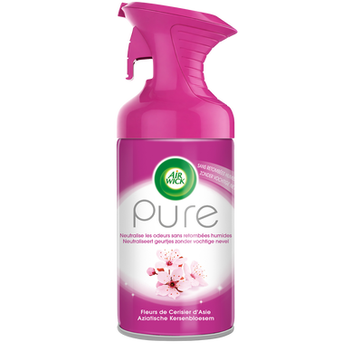 Désodorisant intérieur pure fleurs AIR WICK, aérosol de 250ml