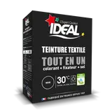 Teinture pour textile noir Tout en Un IDEAL, paquet de 350g