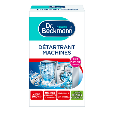 Détartrant machines poudre DR BECKMANN, 2 sachets de 50g