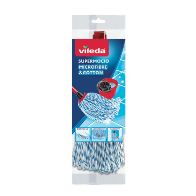 Recharge VILEDA Super mocio micro et coton