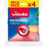 Lavette colors multipack VILEDA x4