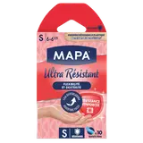 Gants fins latex haute résistance MAPA taille S boîte x 10