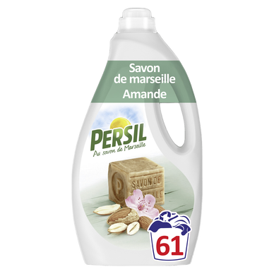Lessive liquide douceur d'amande  PERSIL 61 lavages