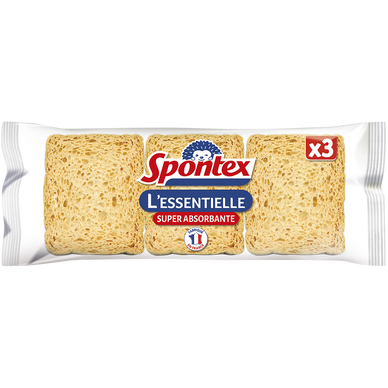 Eponges SPONTEX l'Essentielle X3