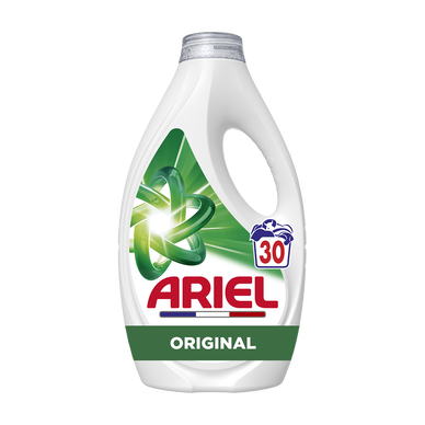 Lessive liquide ARIEL détergent original 30 lavages 1,35l